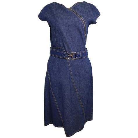 christian dior denim dress